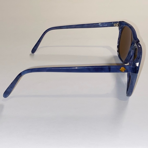 Vuarnet Mottled Blue Pouilloux Sunglasses - Picture 10 of 10